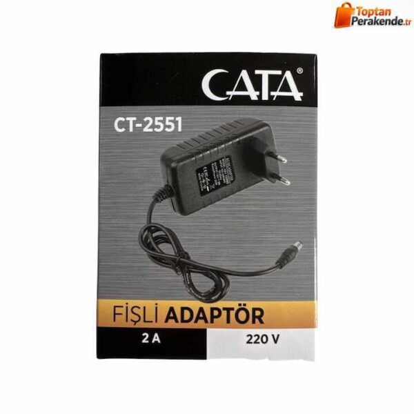 Cata CT-2551 25W 2 Amper Fişli Adaptör